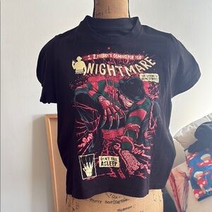 Limited Edition Printed Nightmare On Elm Street Graphic Novel T-Shirt